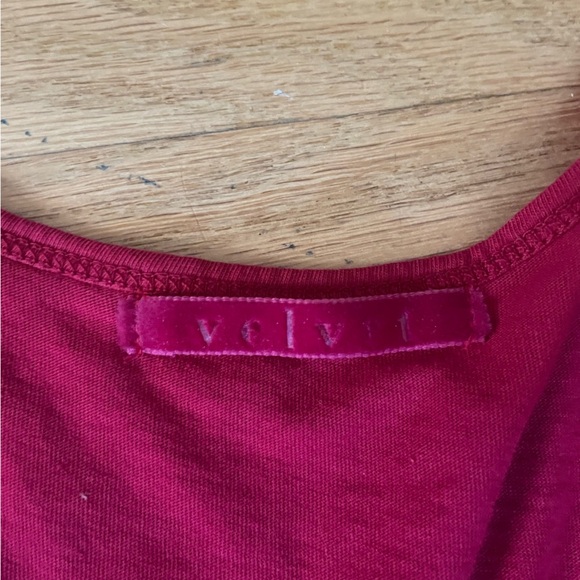 Velvet by Graham and Spencer cotton dress with pockets and pin tuck waist - Picture 7 of 9